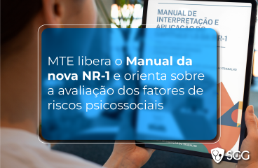 MTE libera o Manual da nova NR-1 e orienta sobre a avaliação dos fatores de riscos psicossociais