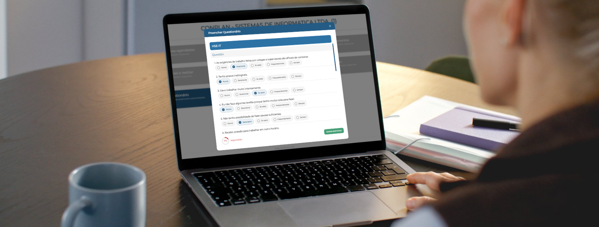 HSE-IT: guia completo do questionário para avaliação de riscos psicossociais no trabalho